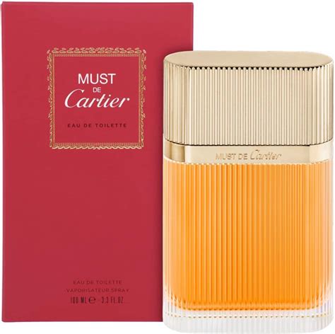 must de cartier eau de toilette 50ml